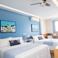 Barra da Tijuca de frente para o mar - 2 suítes até 6 pessoas em camas