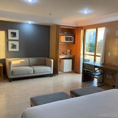 Flat aconchegante com piscina