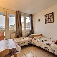 Studio rénové au pied des pistes avec balcon, idéal pour 2 personnes - FR-1-455-117
