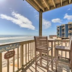North Topsail Oceanfront Condo with Balcony!