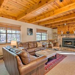 Family Cabin with Hot Tub, Walk to Ski Lift!