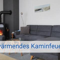 Böltser Hus Ferienwohnungen mit Strandkorb und Kamin 10 Gehminuten zum kurtaxefreien Sandstrand