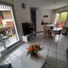 Appartement T2 cabine avec terrasse et piscine à Vieux-Boucau, idéal pour les vacances ! - FR-1-379-18