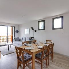 Appartement pour 8, 2 chambres, centre station, 3ème étage, sécurisé, casier à ski - FR-1-404-74