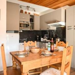 Studio cosy 4 pers avec balcon et parking à Montgenèvre - FR-1-266-159