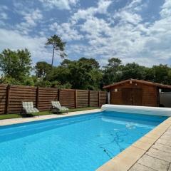 Villa spacieuse avec piscine pour 8 pers à Soustons - FR-1-379-133