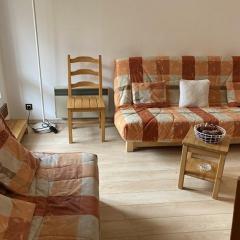 Studio 25m² 4 pers, balcon, pied des pistes, commerces à proximité - Orcières-Merlette - FR-1-262-173