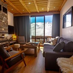 Appt 10 pers rénové, calme, balcon sud, cheminée, Wi-Fi, proche pistes - FR-1-545-14