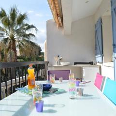Appartement 2P cabine rénové, clim, wifi, terrasse, parking, proche plage - Sainte-Maxime - FR-1-226-304