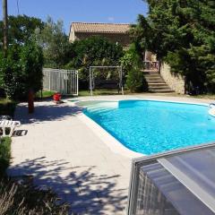 Maison de 2 chambres avec piscine partagee jardin amenage et wifi a Saint Marcel les Sauzet