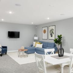 Bright new 1 BR private secondary basement suite