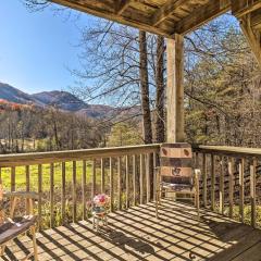 Sunny Lake Lure Cabin with Furnished Deck and Views!