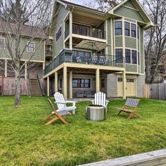 Charming Lakefront Retreat with Dock and Fire Pit