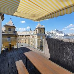 Beauty on the rooftop with AC and ROOFTOP terrace