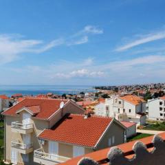 Rooms in Novalja with a sea view, balcony, air conditioning, WiFi 3764-6