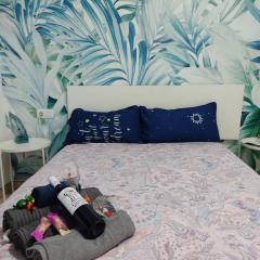 Habitación cactus, entrada privada y baño privado en suite by flamingo house, no fumadores