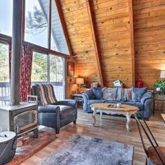 Cozy A-Frame with Hot Tub Near Arrowbear Lake!