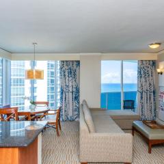 TRUMP INTL 2 BEDROOM APARTMENT 1600 Sf Ocean and Bay View With Terrace