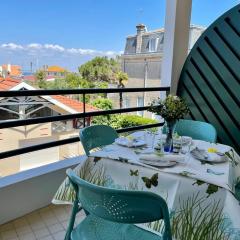 Appartement T2 à 100m de la plage avec balcons et parking - Arcachon - FR-1-433-80