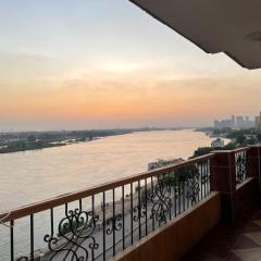 Nile view apartment in Maadi Cairo