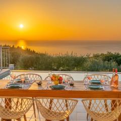 Fiscardo Luxury Stone Villa Suzana ,with sunset view!