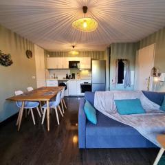 Appartement cosy à Arès - 40 m² - Jardin clôturé