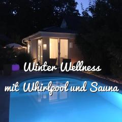Apartment TinyHouse mit Pool, Outdoor Whirlpool und Garten