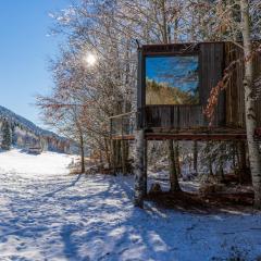 Cabane perchée La Résilience sur le plateau du Vercors