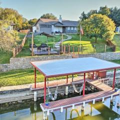 Granbury Home with Lake Granbury Access and Dock!