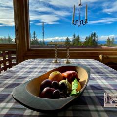 Cozy apartment with a view and ski inout Hafjell