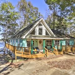 Fort Gaines Cabin with Deck and Private Boat Dock