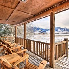 Rustic Livingston Home with Deck and Mtn Views!