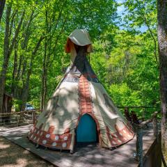 Spirit Bear TeePee at Eagles Nest