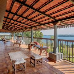 SaffronStays Anantham, Kamshet - pet-friendly lakefront villa with a huge verandah