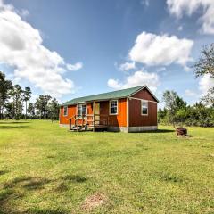 Tranquil Plantersville Cabin Farm Animals On-Site