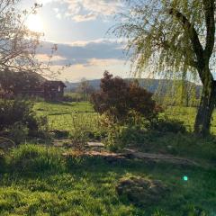 Chambre d'hôtes dans les champs