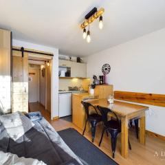 Studio cosy avec terrasse, au pied des pistes à La Rosière - 4 pers, exposé Sud - FR-1-398-626