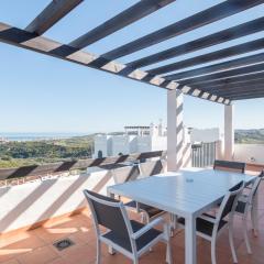 2186-Luxury sea view penthouse in Casares Costa