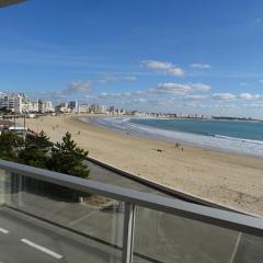 Appartement T2 face plage avec balcon, cuisine équipée et TV - FR-1-92-908