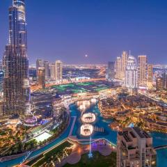 WORLD CLASS Penthouse with Full BURJ KHALIFA and FOUNTAIN view