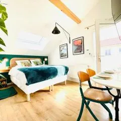 Studio ideal deplacement pro tourisme et mariage - climatisé