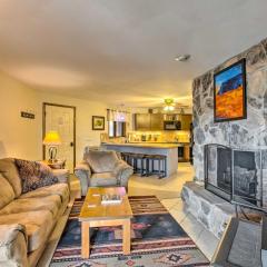 New Mexico Condo with Fireplace and Mountain View