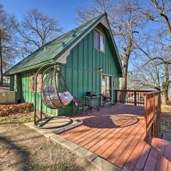 Lakefront Grove Cabin with Shared Boat Dock and Pool
