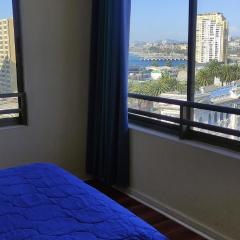 Apartamento Valpo Vista Centro 2 dorm 2 baños
