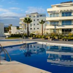 Wonderful, excellent new 4-bed apartment near Málaga with indoor and outdoor swimmimg pools, gym and sauna facilities