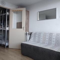 Studio cabine 4 personnes avec balcon aux Adrets-Prapoutel - FR-1-557-109