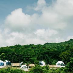 lakescape hotsprings dome glamping