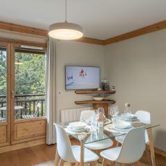 Charmant appart 2 chambres avec parking et Wifi à Courchevel Le Praz - FR-1-568-26