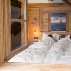 Ferienwohnung im Chaletstil Bergloft 115 qm Wellness Fitness Sauna Bergrödelhof