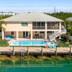 Pink Palm Canal Home